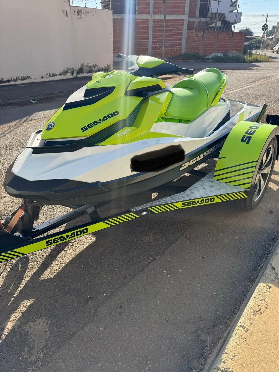 Jet ski 130 extra aceito troca  - Foto 2