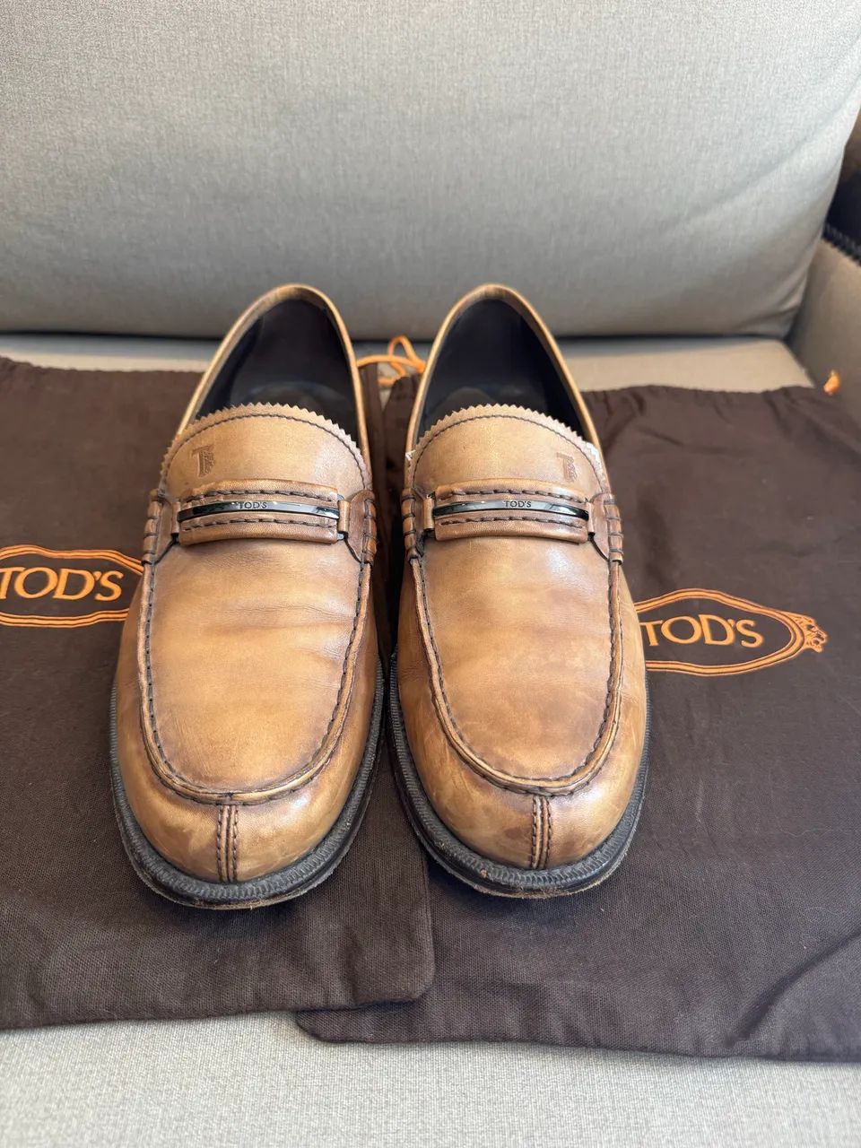 Sapato mocassim de couro Tod?s 100% original 