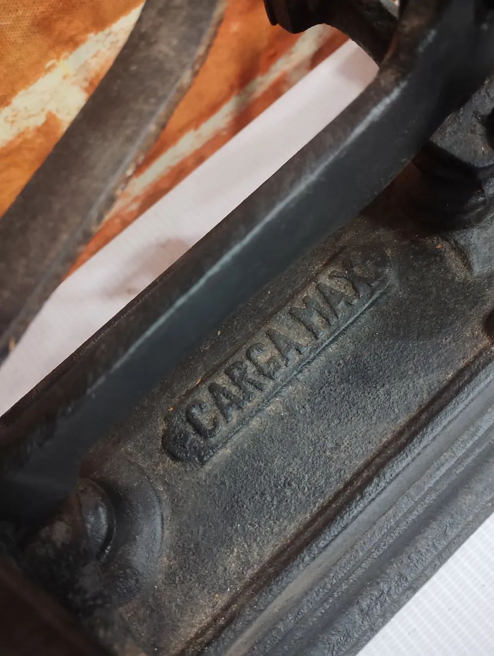 Balança antiga de ferro  - Foto 4