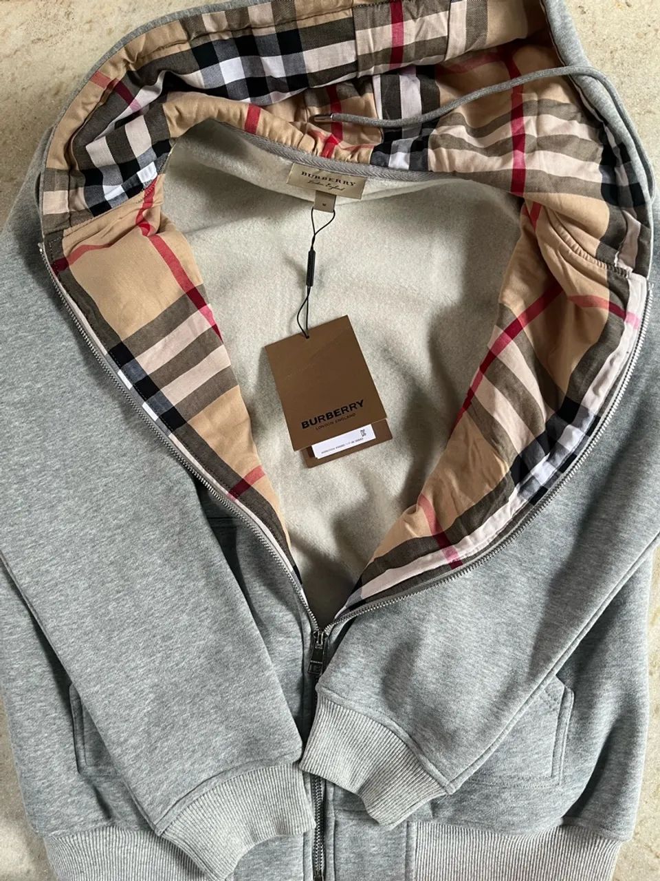 Moletom de zíper burberry - Foto 2
