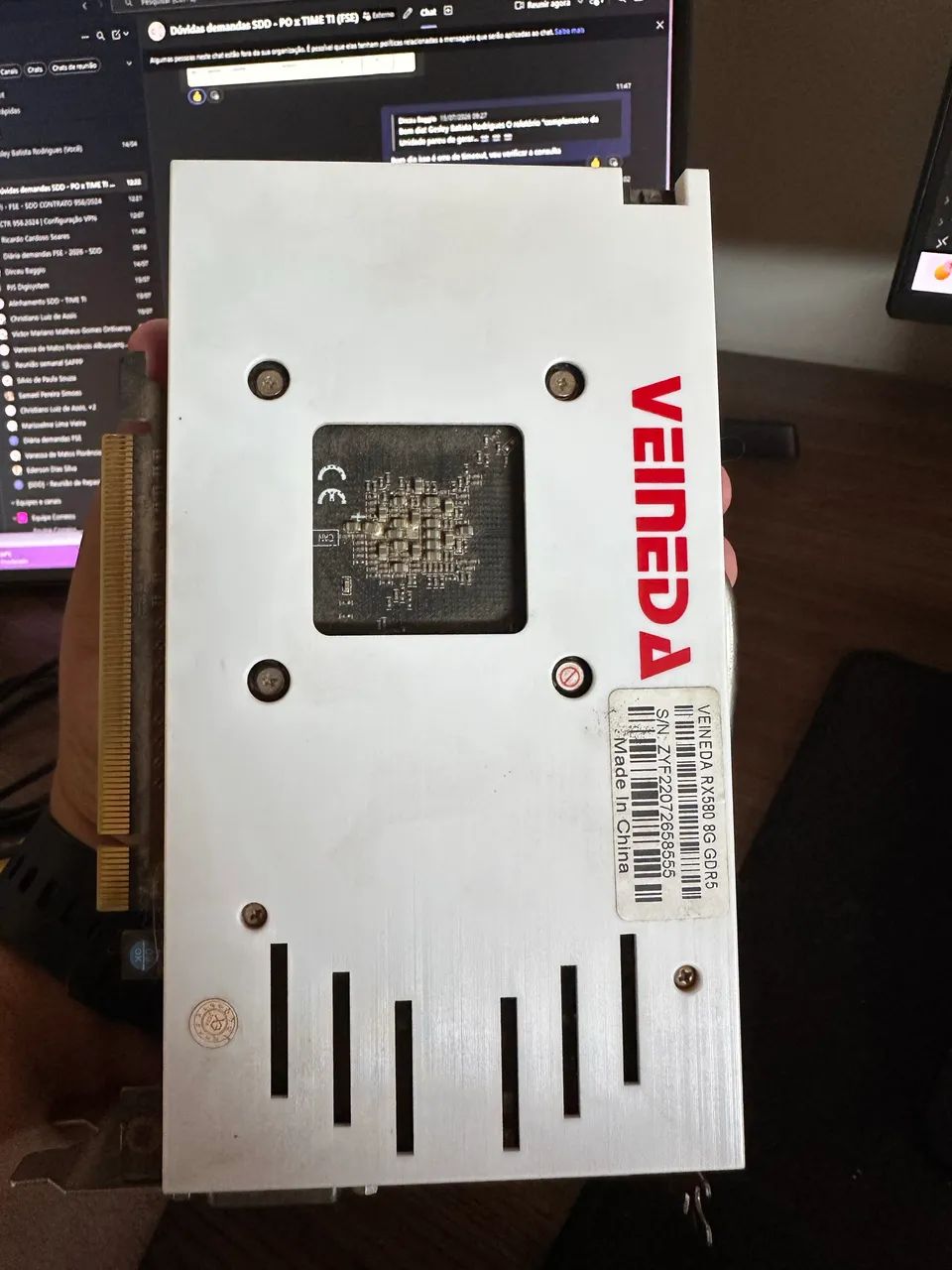 Placa de vídeo RX580 8GB - Foto 3