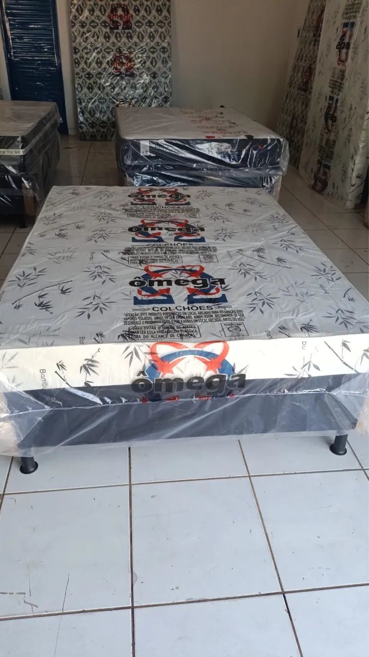 Cama box de casal NOVA 