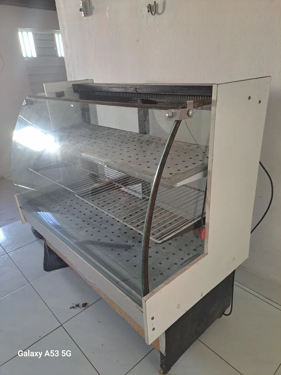 Vendo expositor topado esquentando perfeitamente ótimo para lanchonete zap * - Foto 3
