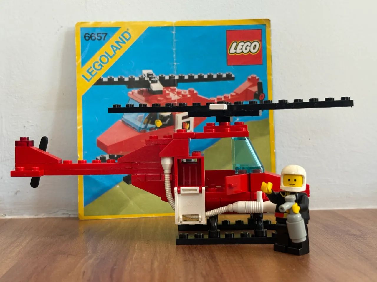 LEGO 6657 Fire Patrol Copter - Completo! - Foto 3