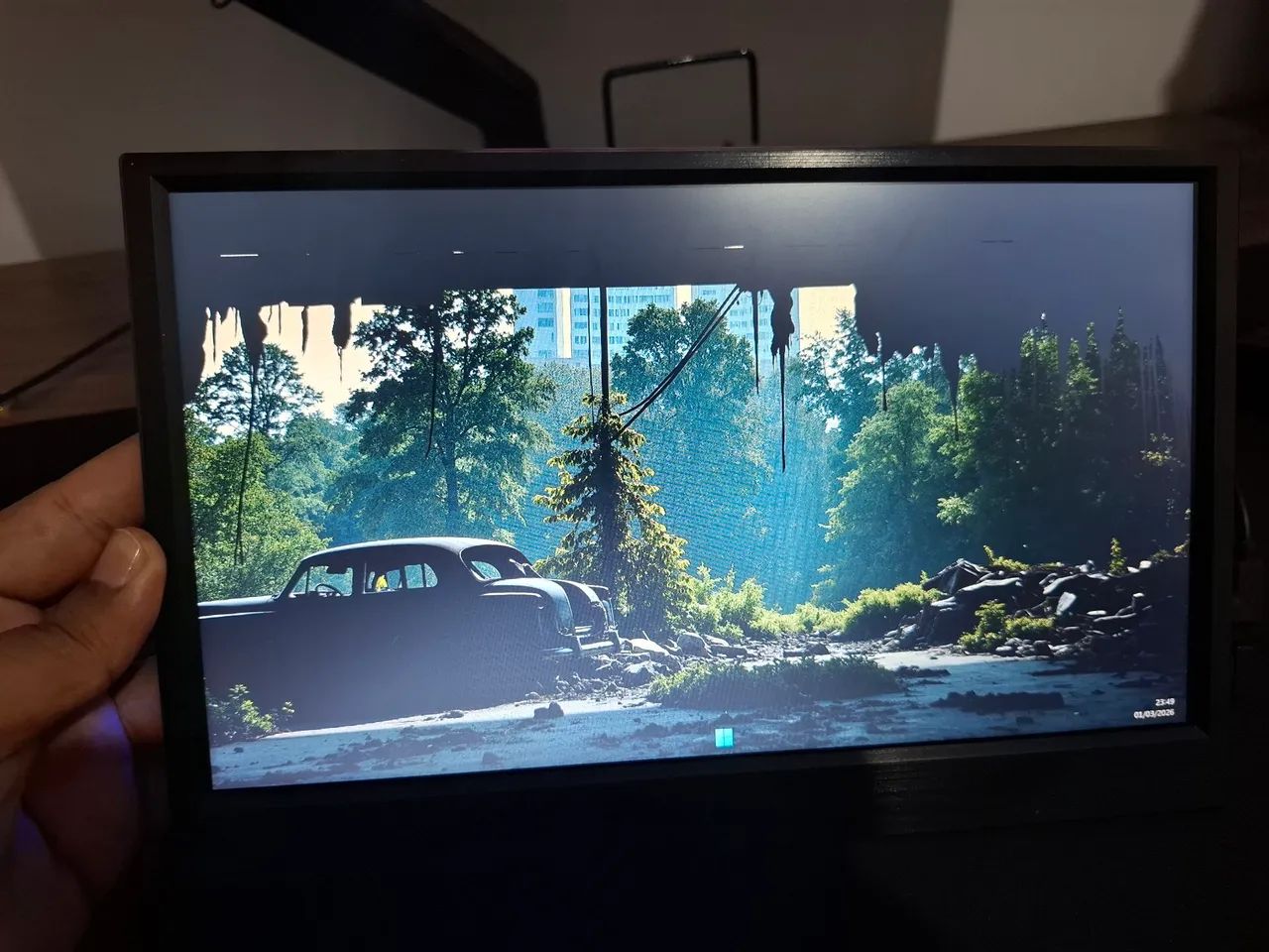 Monitor Portátil 11.6" - Funcional | Completo com acessórios - Foto 2