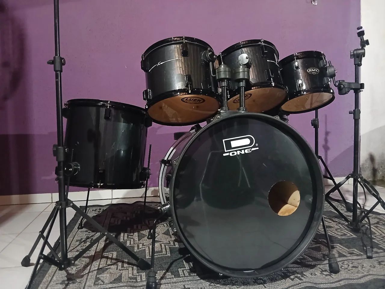 Bateria acústica  - Foto 2