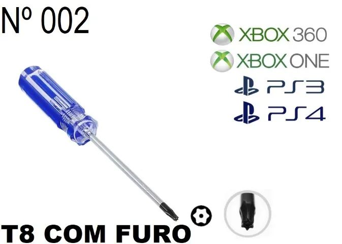Nº 002 - Chave T8 com 13 cm