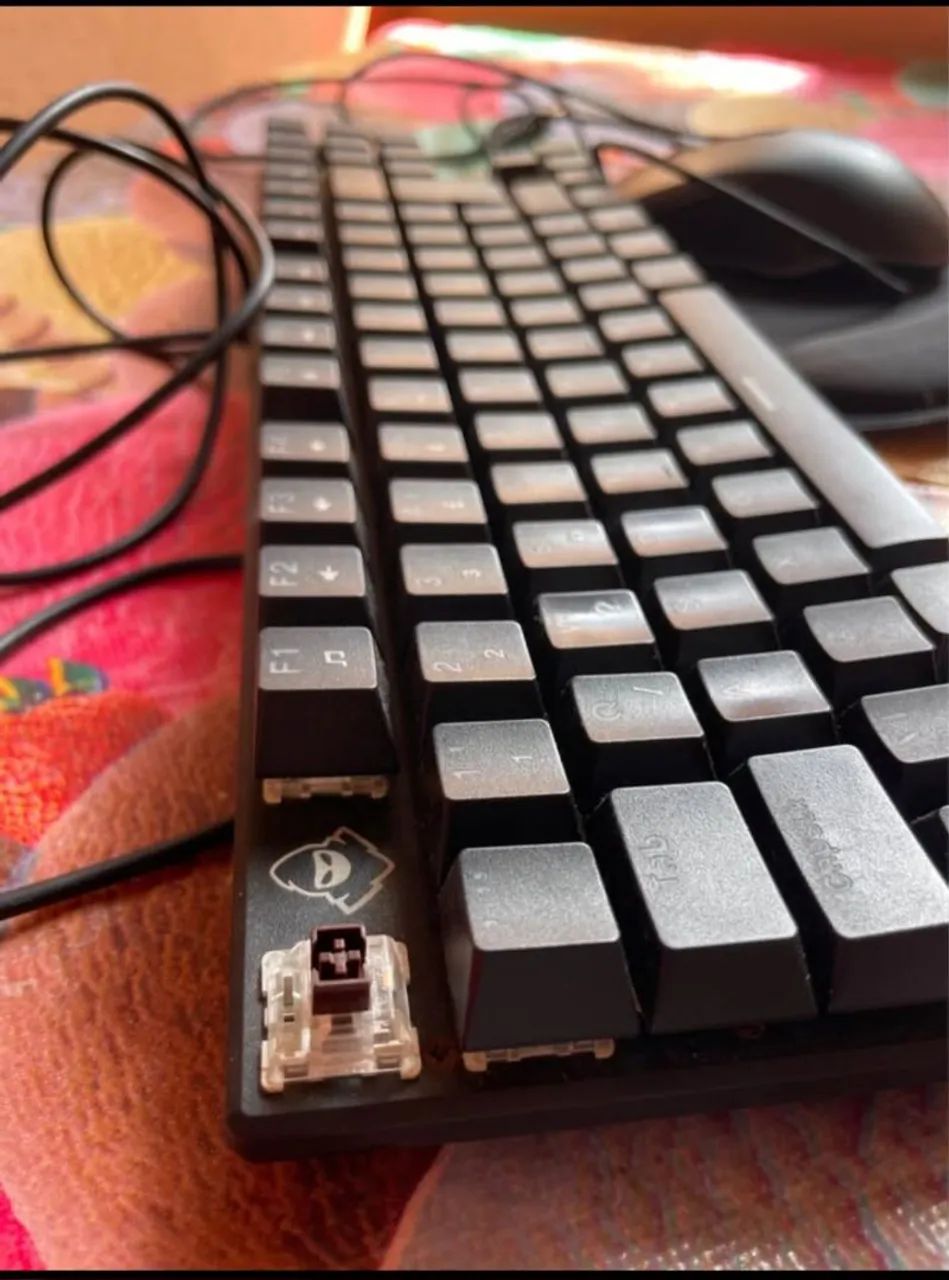 Teclado mecânico e mouse gamer  - Foto 2