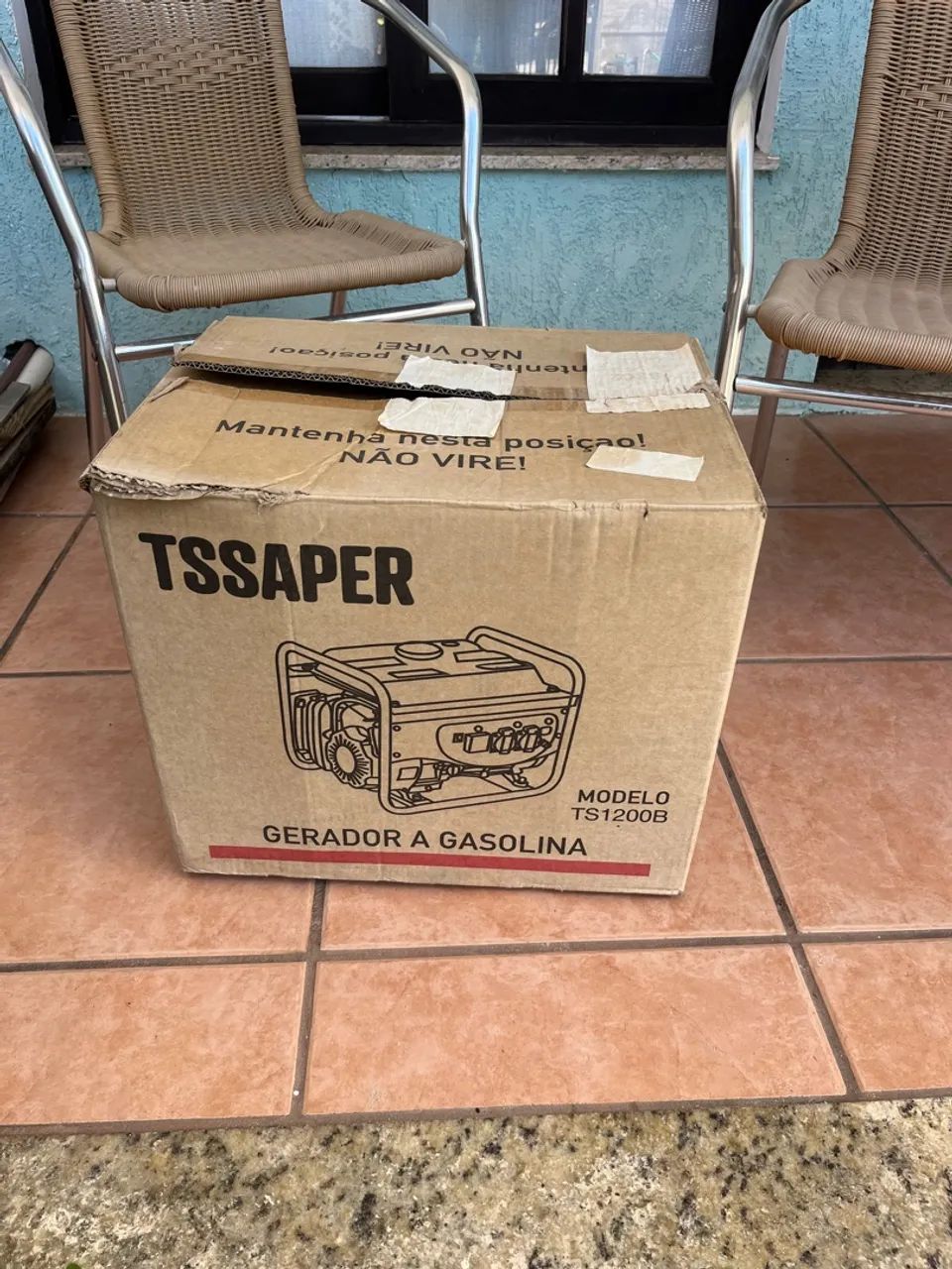 GERADOR A GASOLINA SEMI NOVO  - Foto 4