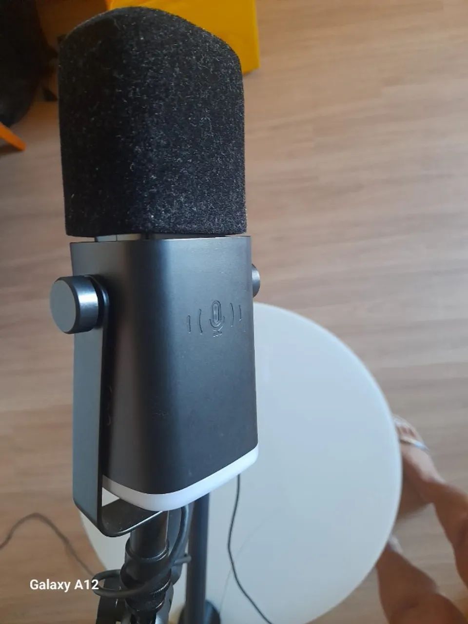 MICROFONE FIFINE AM8 COM BRAÇO ARTICULADO - PRETO