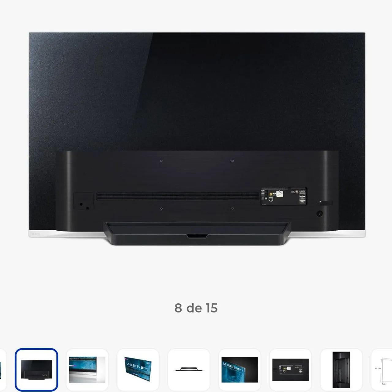Base Apoio TV LG 65 polegadas modelo OLED65E9PSA - Foto 2