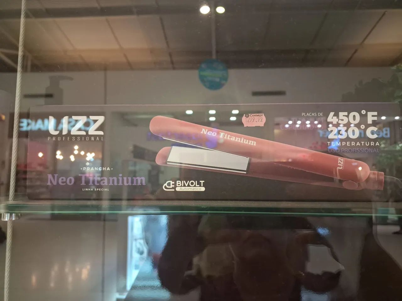 Chapinha titanium profissional Lizz