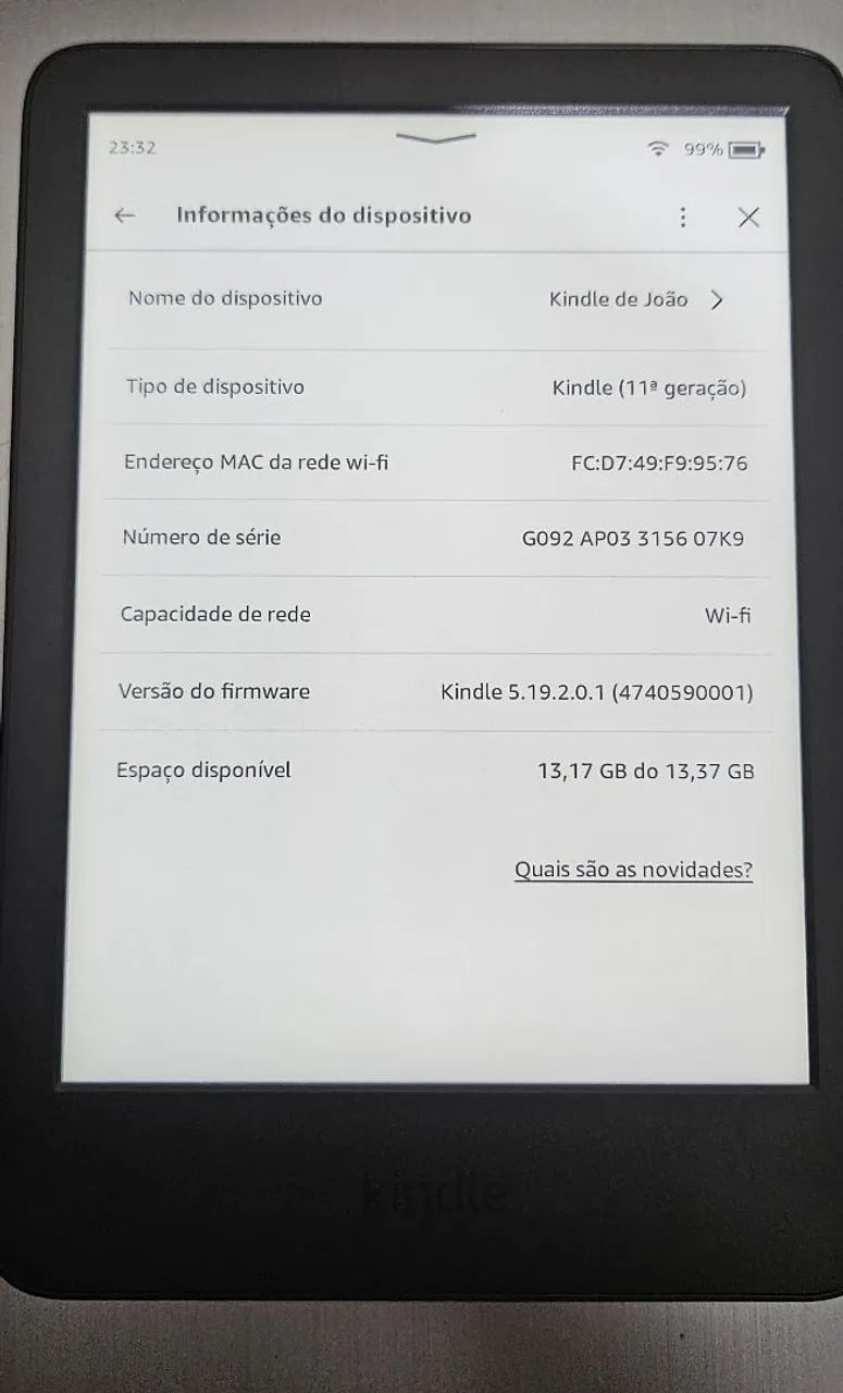 Kindle 11a geração  - Foto 3