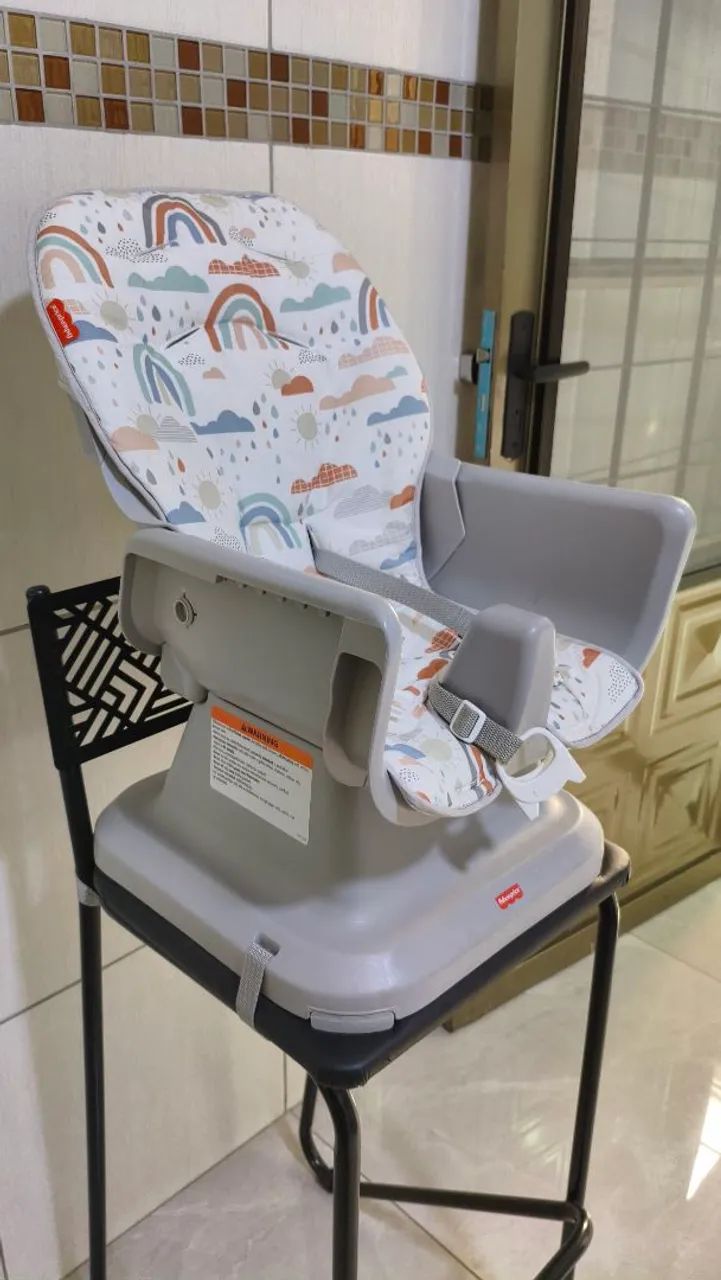Cadeirinha de alimentação para bebê  - Foto 4