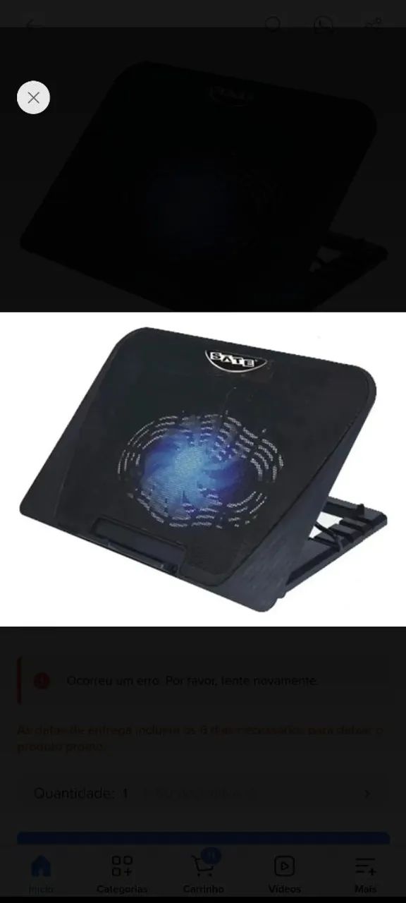 Cooler Para Notebook Satélite A-CP20 - Foto 5