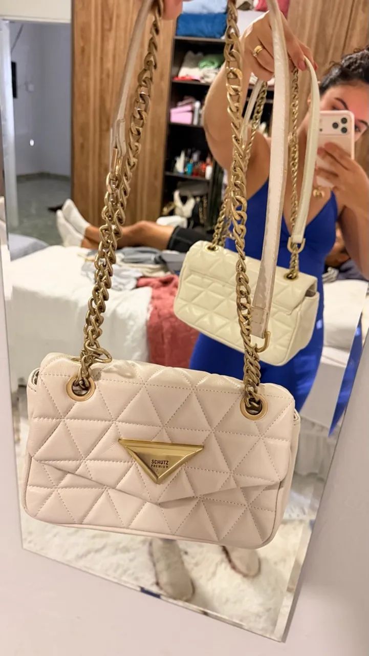 Bolsa 944 schutz off white média  
