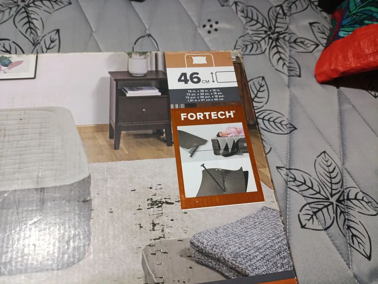 COLCHÃO inflável solteiro  - Foto 2