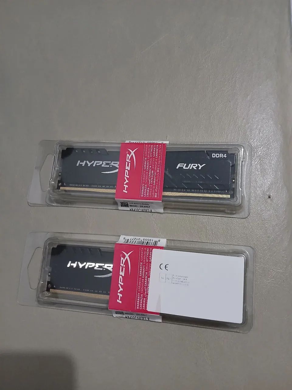 2 PENTES DE MEMÓRIA RAM DDR4 HYPER X - Foto 2