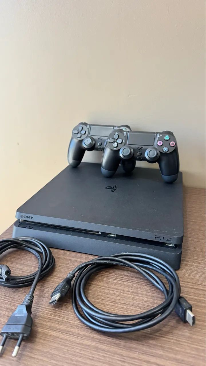 PS4 SLIM 500GB | + JOGOS - Foto 4