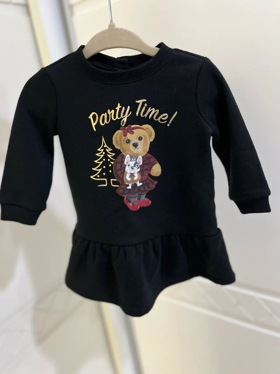 Vestido Ralph Lauren Bear 6 meses - sem uso