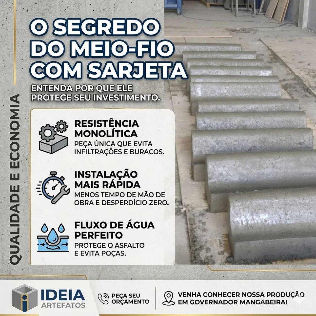 Meio Fio com sarjeta 432958947974205440