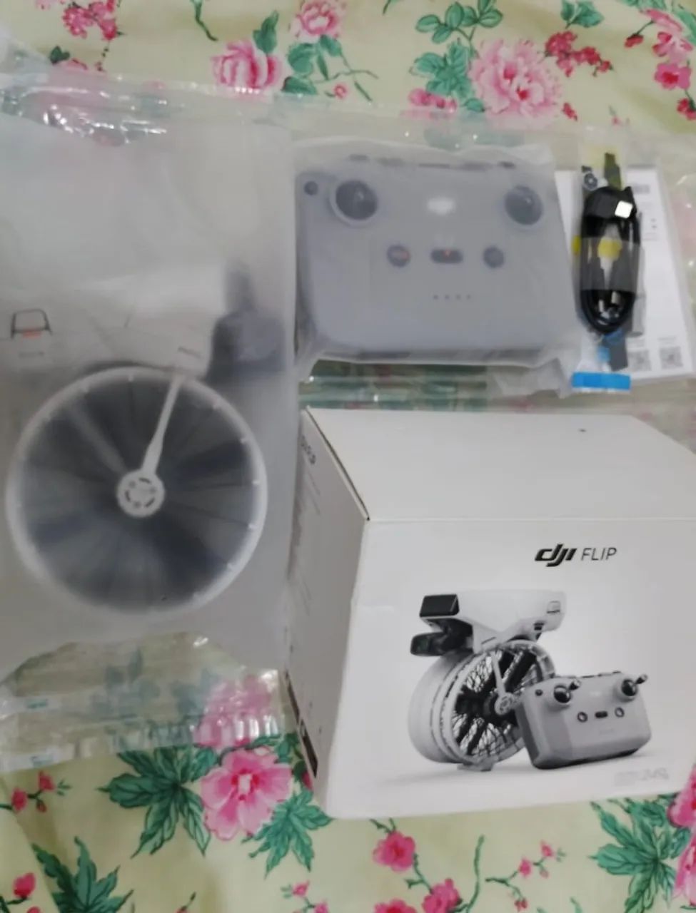dji drone flip standard super novo 2 voos com 4K, 60 FPS, Sensor CMOS, Até 50 minu c caixa - Foto 2