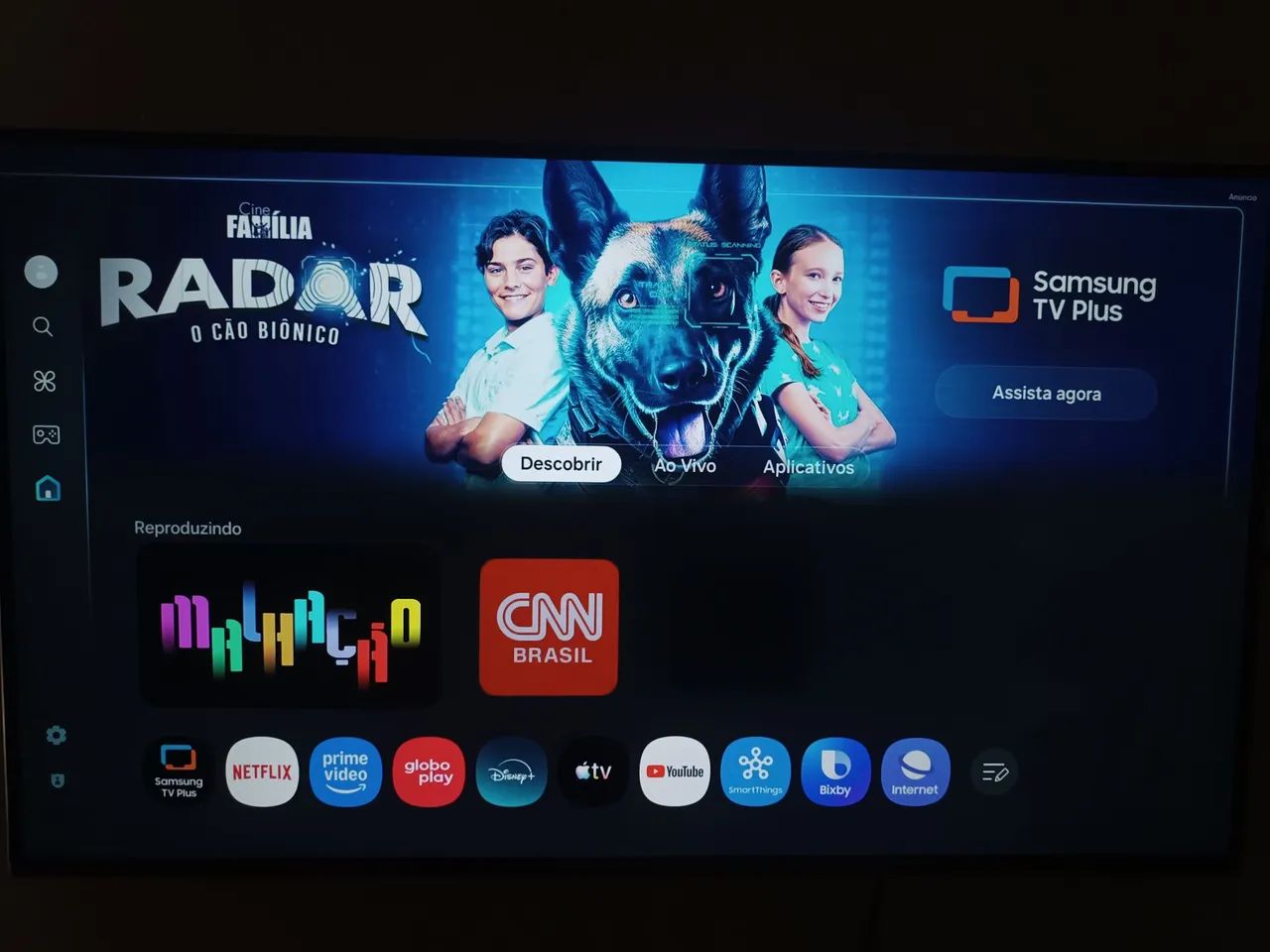 Smart TV 43" Samsung 4k UHD Crystal  - Foto 3