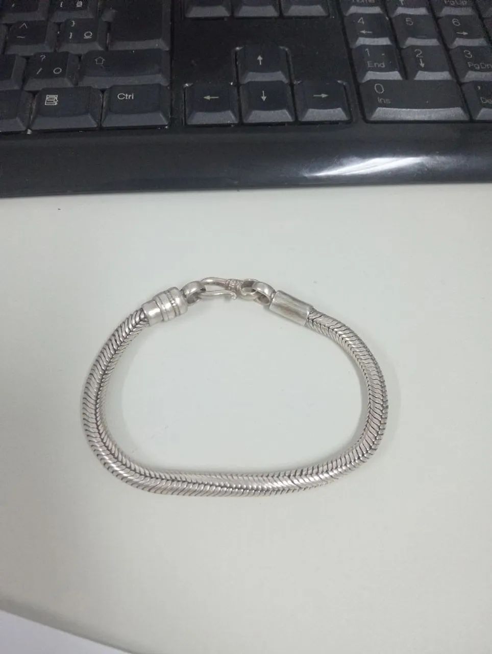 Pulseira de prata 925 - Foto 3
