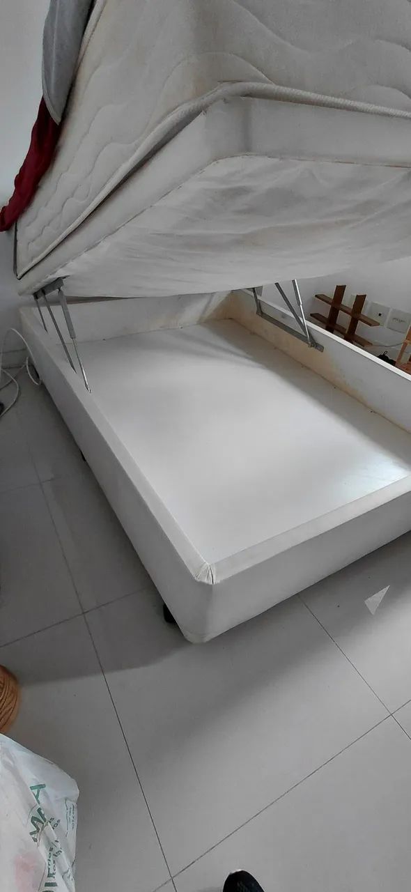 Cama Box Casal Baú e Colchão  - Foto 4
