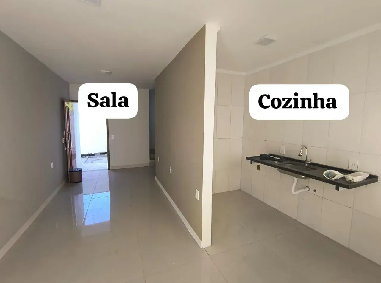 2 quartos com garagem próximo ao Fórum de Santa Catarina