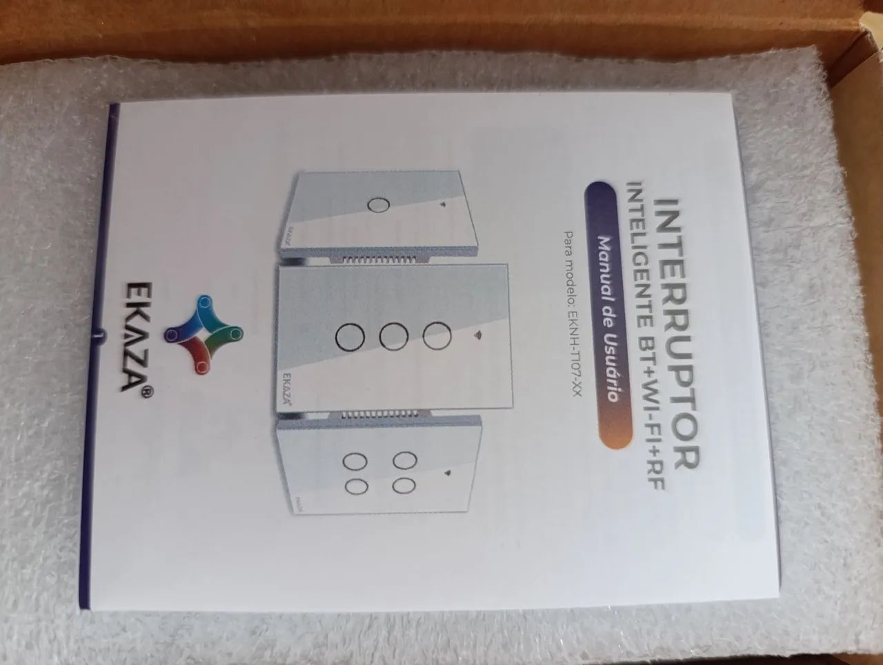 PROMOÇÃO Interruptor inteligente touch wi-fi Google home Alexa 1 botão  - Foto 4