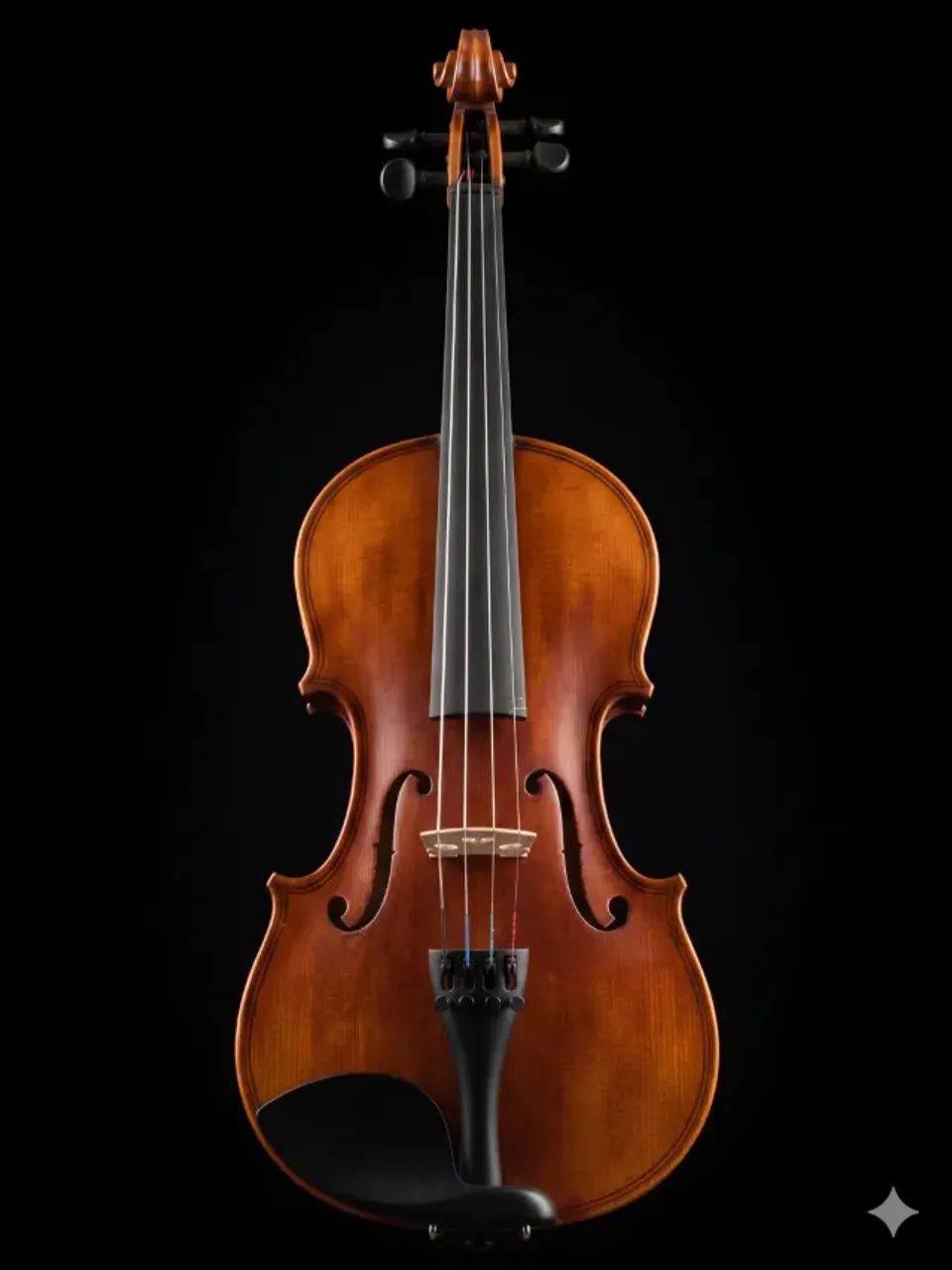 Violino Madeira maciça - Completo com Arco, Capa e Breu - Foto 3