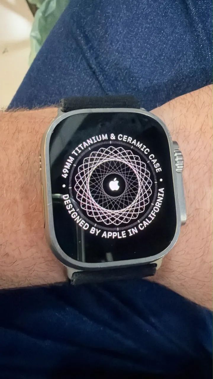 Apple Watch Ultra 1 49MM caixa titânio
