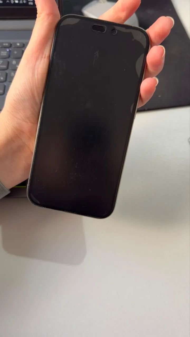 iPhone 15 pro (chip físico) 128gb - titanium - Foto 5