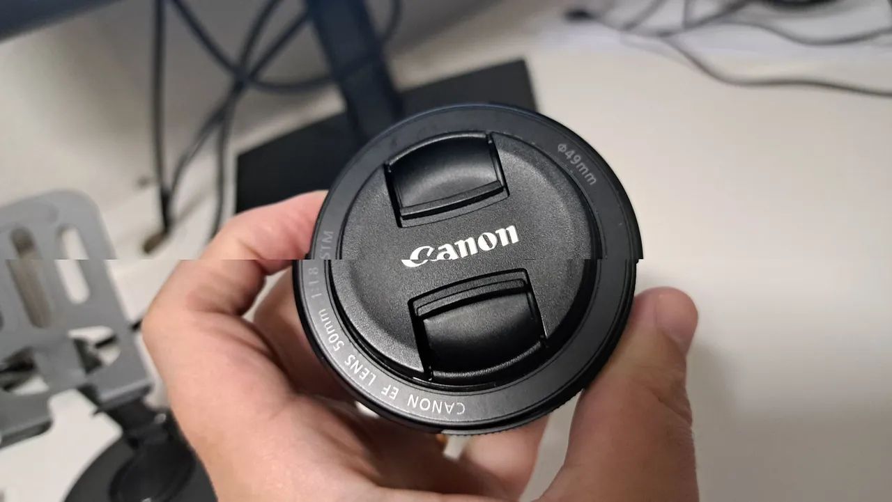 Lente 50mm Canon EF 1.8 STM - Foto 4