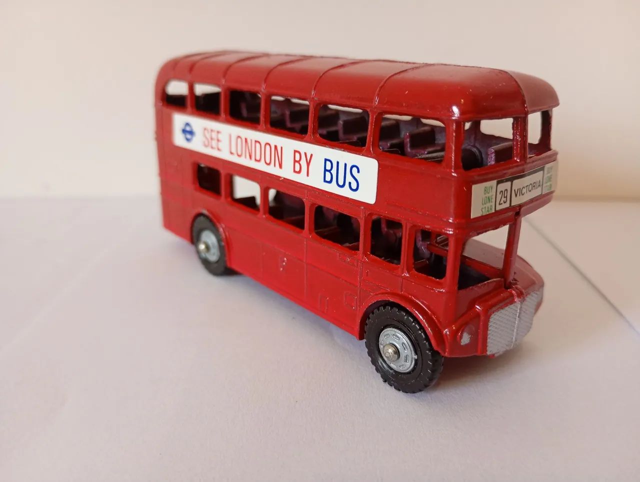 Lone Star - Miniatura Ônibus de Londres  - Foto 4