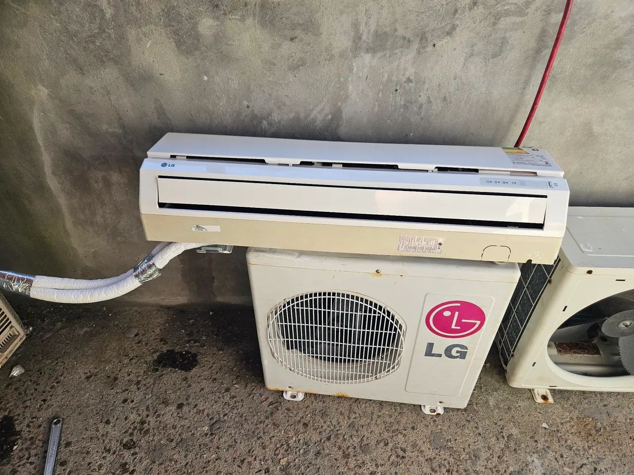 Split LG 9000btus quente e fria  - Foto 2