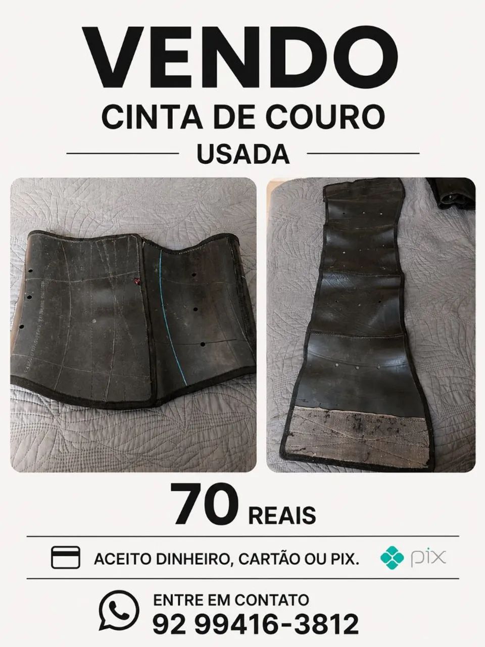 Cinta de couro