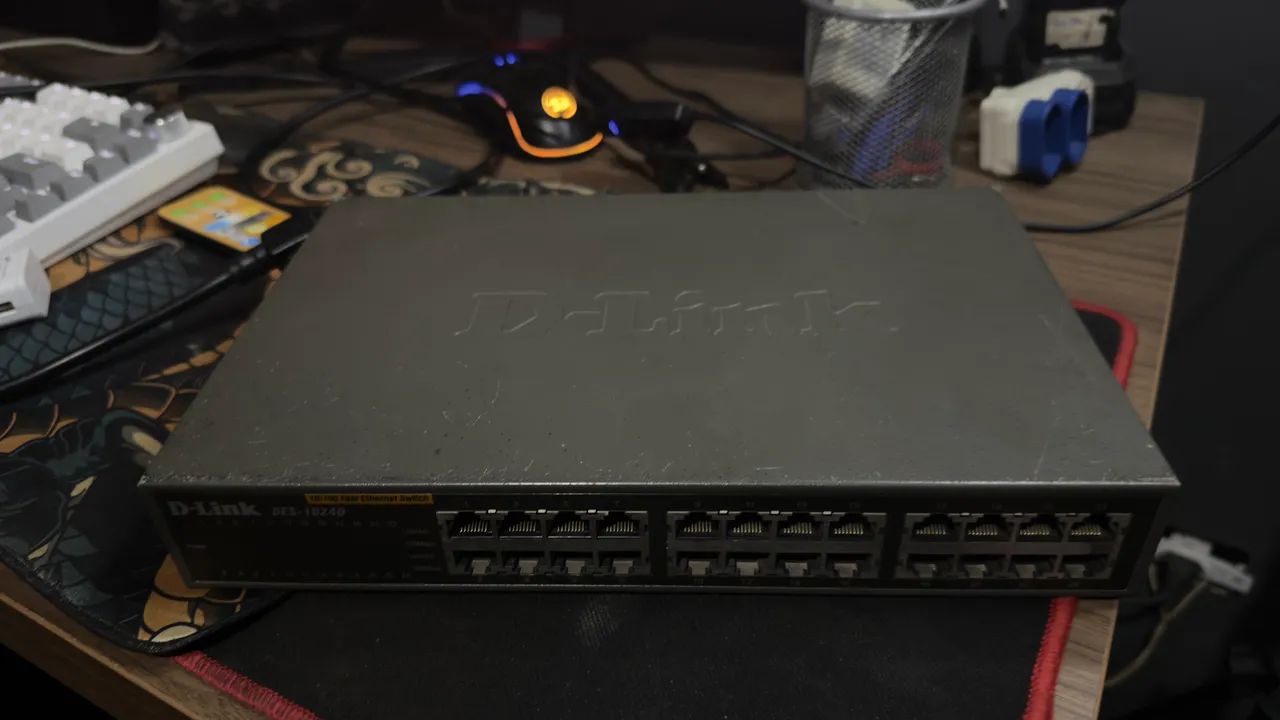 ? SWITCH D-LINK DES-1024D -24 Portas - Foto 3