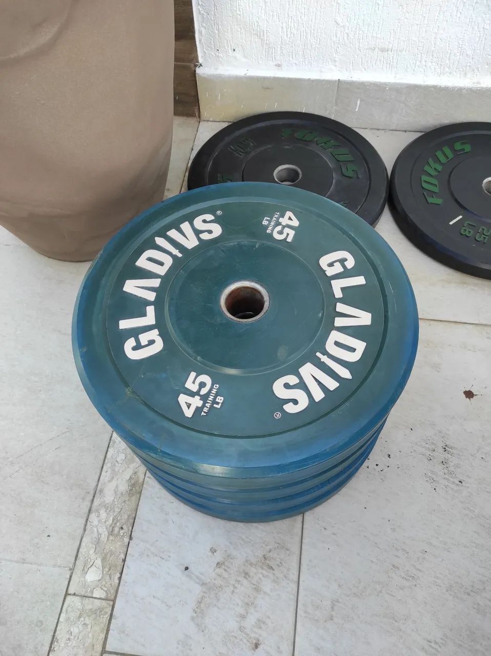 Anilhas de Crossfit em Excelente estado  - Foto 2