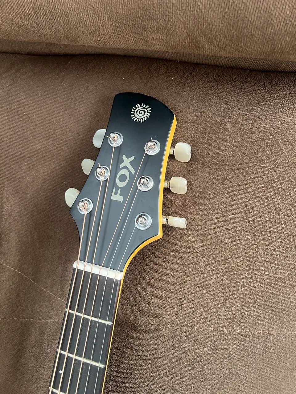 Vendo violão Fox cordas de aço fishman system1 - Foto 5