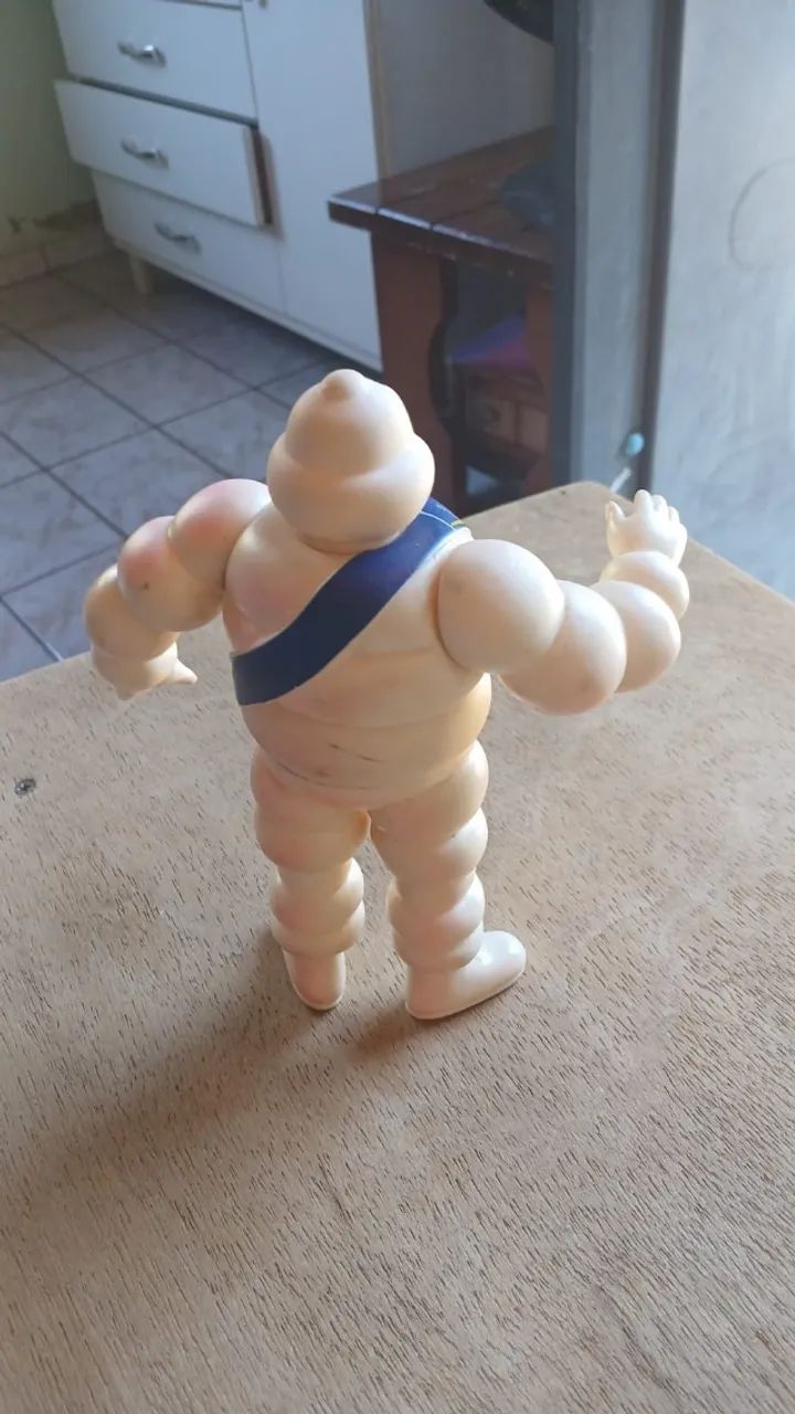 boneco michelin   antigo e raro - Foto 3