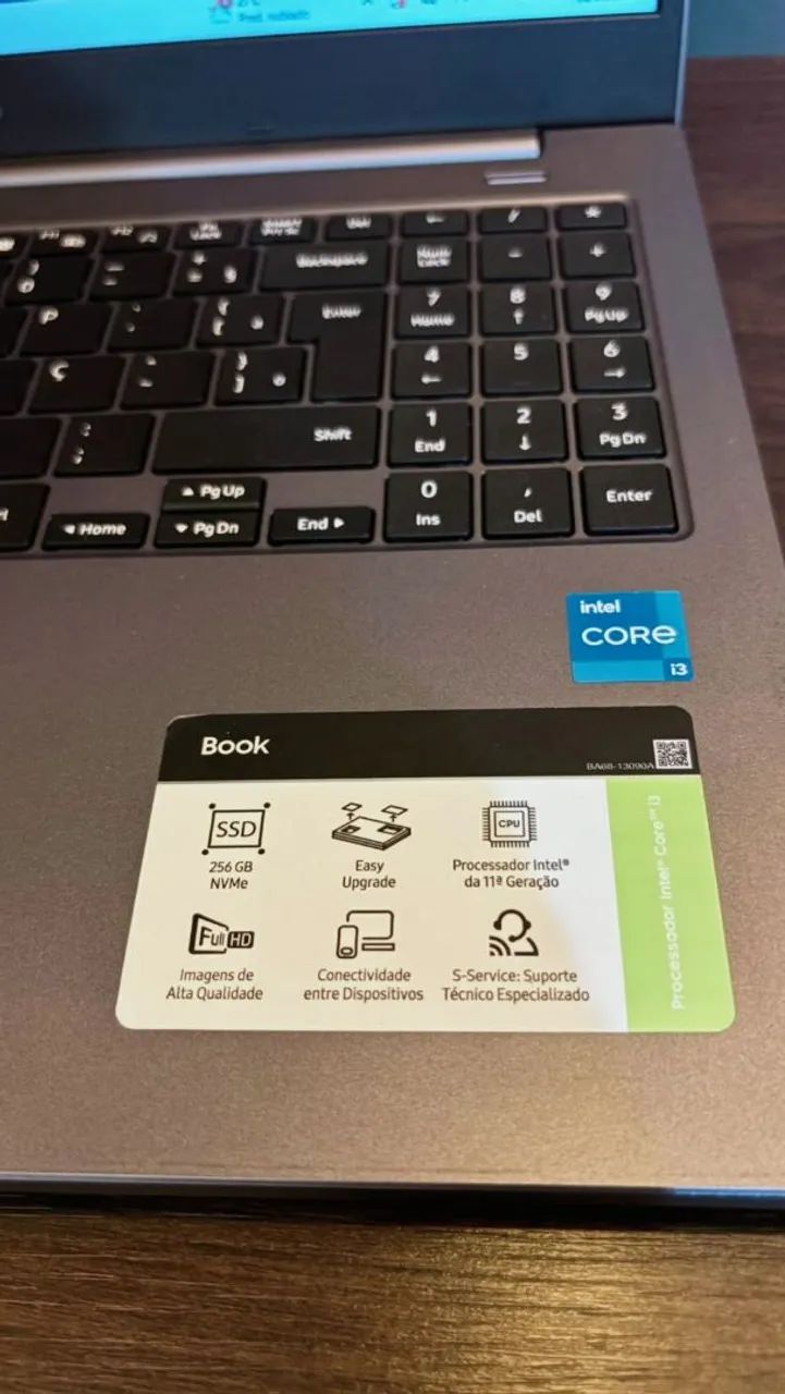 Notebook i3 11°Ger. 8GB NVMe 256