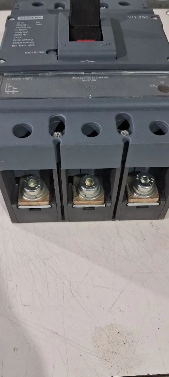 DIJUNTOR SIEMENS 200A NOVO - Foto 5