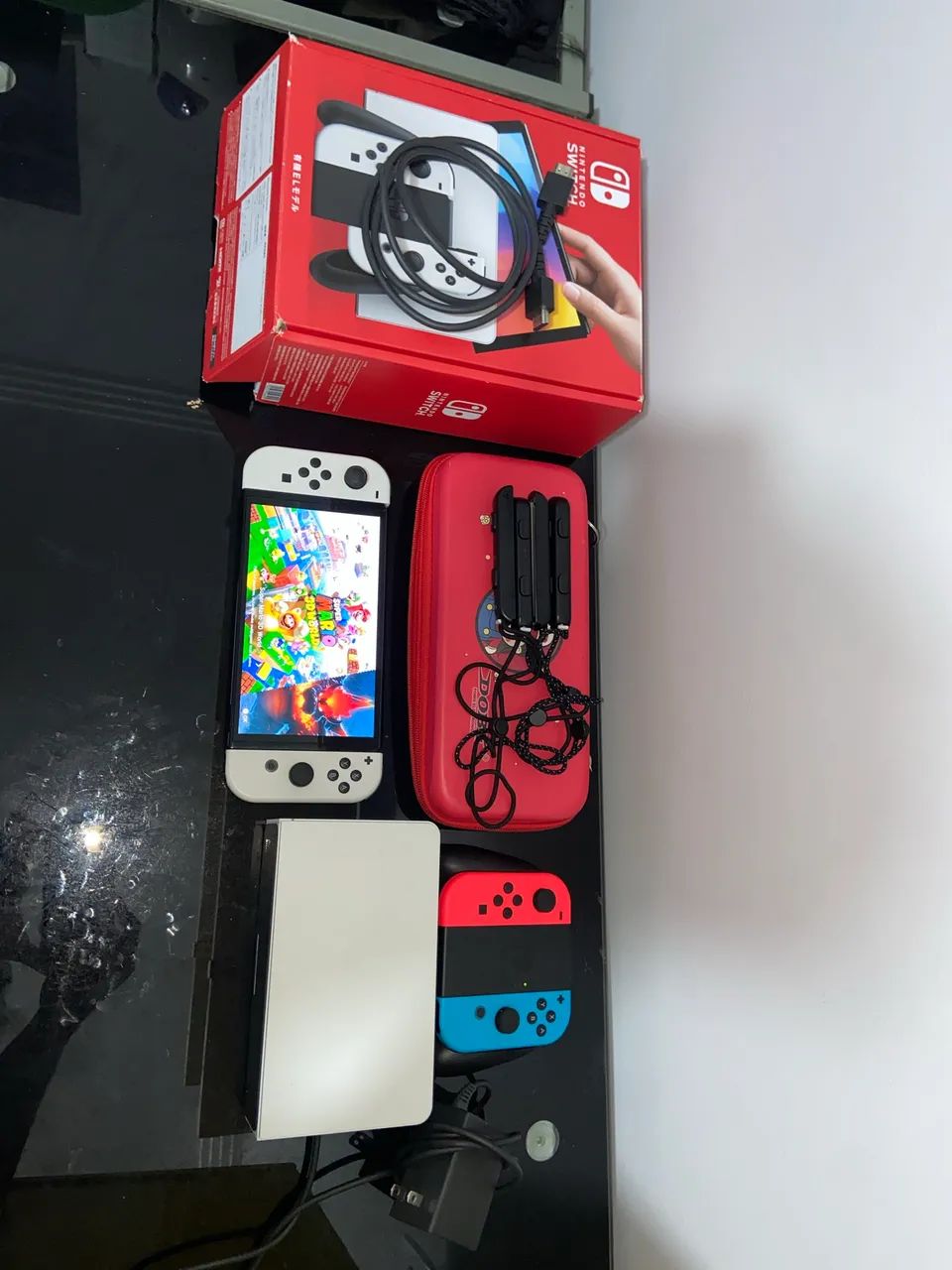 Nintendo switch Oled (Desbloqueado) Completo - Pouco usado  - Foto 3
