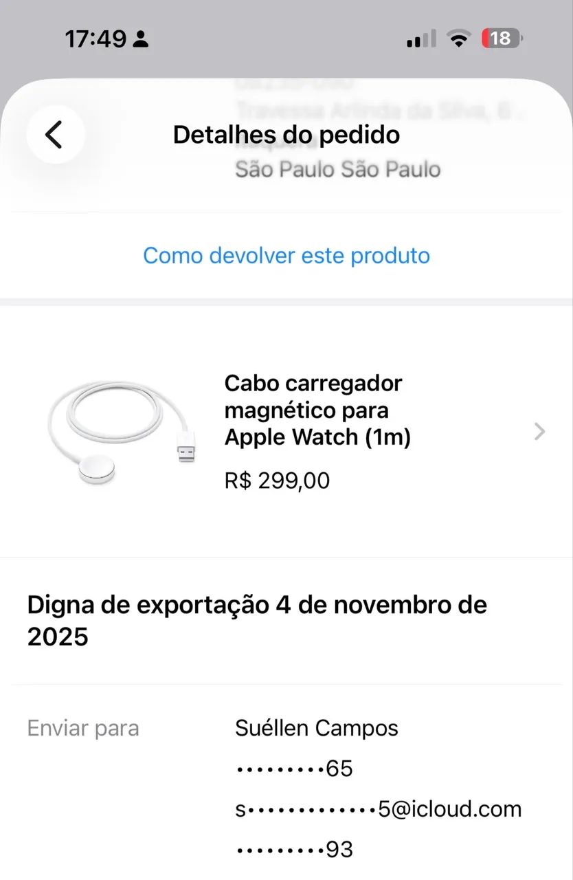 Cabo Apple Watch USBC - Foto 5