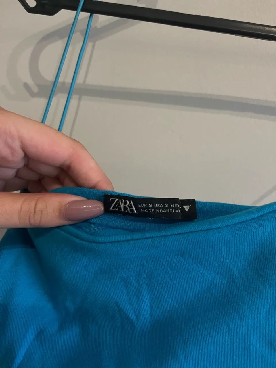Vestido Azul Zara - P - Foto 3