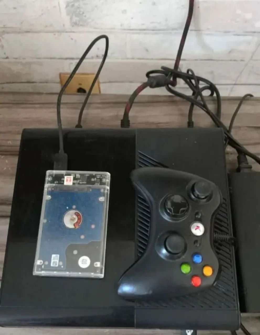 Xbox 360 com 50 jogos 
