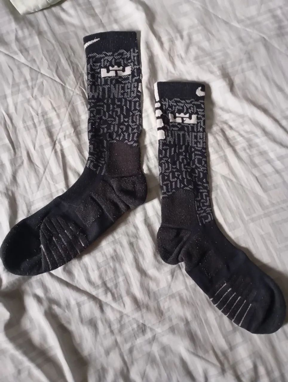 Meia Nike basketball LeBron elite Quick 