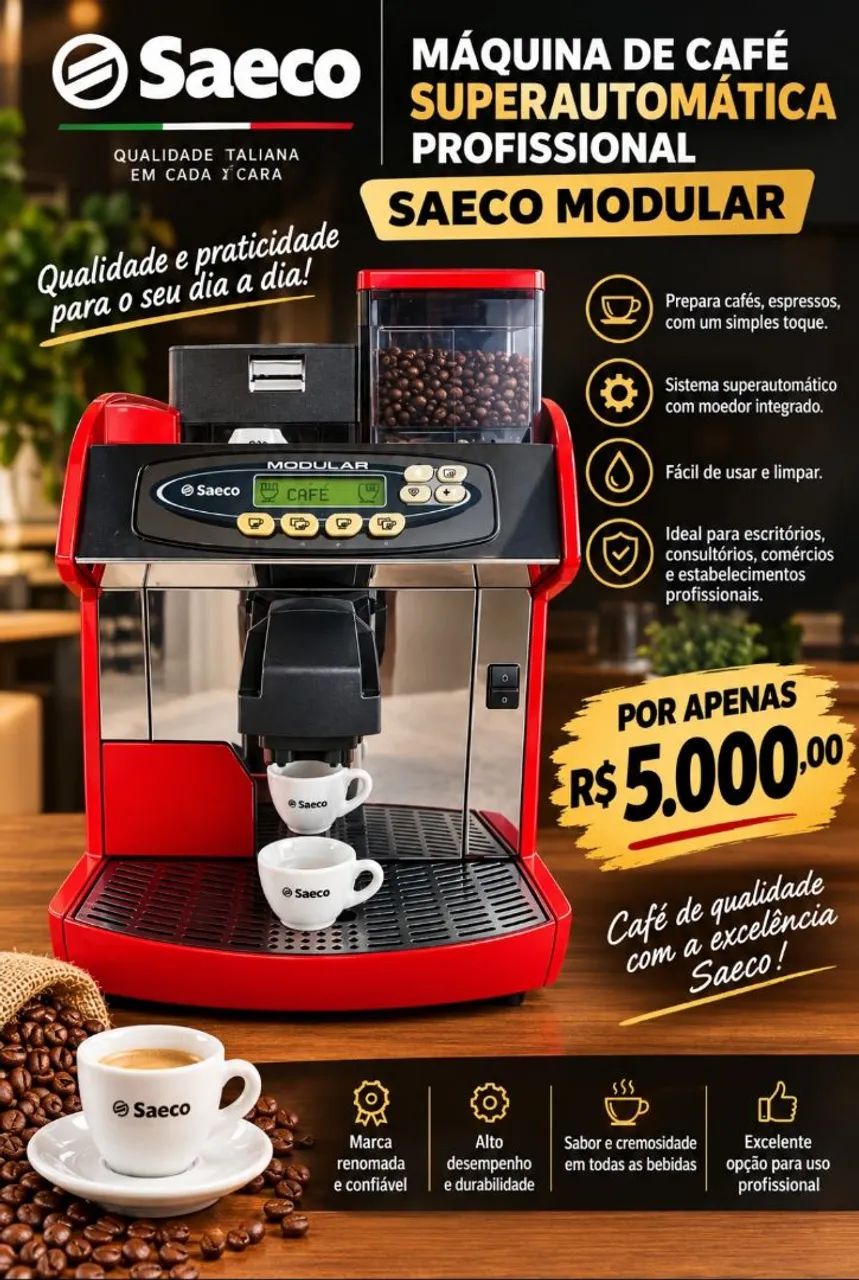 Máquina de café Saeco modular